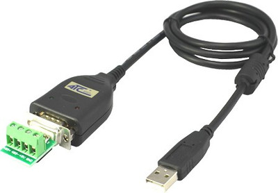 ATC USB to RS485 Converter Industrial grade USB Adapter(Black)
