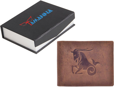 

Tamanna Men Brown Genuine Leather Wallet(8 Card Slots)