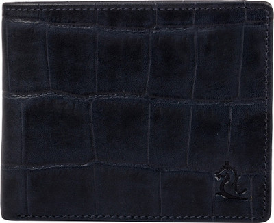 

Kara Men Blue Genuine Leather Wallet(4 Card Slots)
