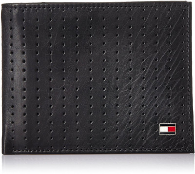 

Tommy Hilfiger Men Multicolor Genuine Leather Wallet(12 Card Slots), Brn/nvy