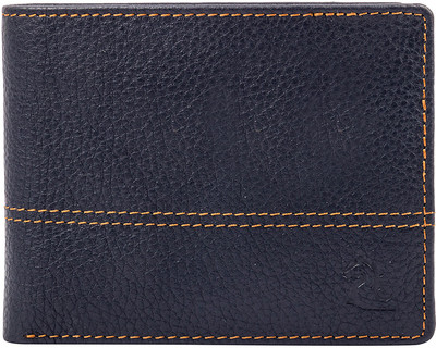 

Kara Men Blue Genuine Leather Wallet(6 Card Slots)