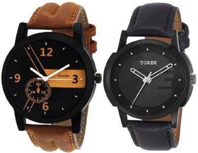 TOREK Combo of Two Multicolor Branded BKMNF 2172 Analog Watch  - For Men   Watches  (Torek)