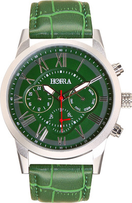 

Horra PB817MLGN57 Corona Series Green Dial Analog Watch - For Men
