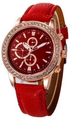 Briva red_w#094 Watch  - For Girls   Watches  (Briva)