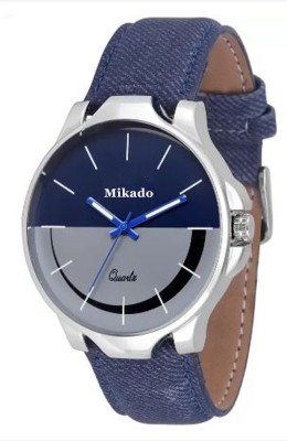 Mikado New gennuine leather strap and quartz machine watch for men Watch  - For Men   Watches  (Mikado)