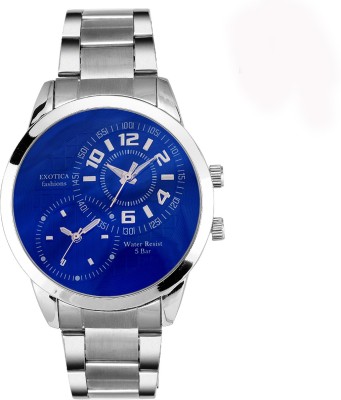 Exotica Fashion RB-EF-50-Dual-ST-Blue Analog Watch  - For Boys   Watches  (Exotica Fashion)