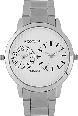 Exotica Fashion RB-EF-55-Dual-ST-W Analog Watch  - For Men   Watches  (Exotica Fashion)