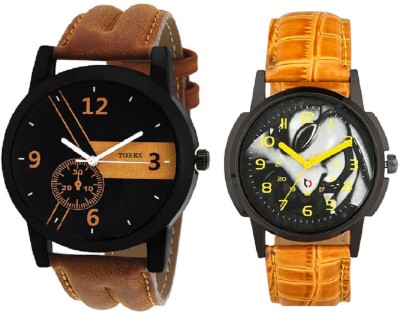 TOREK Combo of Two Multicolor Branded KJFND 2171 Analog Watch  - For Men   Watches  (Torek)