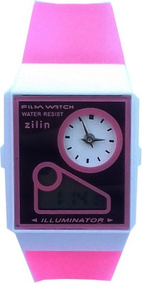 Arihant Retails Analog&Digital watch with Stopwatch Feature Pink (Pack of 1) Watch  - For Boys & Girls   Watches  (Arihant Retails)