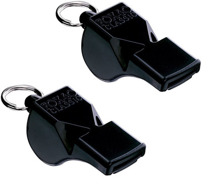 

Fox 40 Whistle Black Pack of 2 Pealess Whistle(Black, Pack of 2)