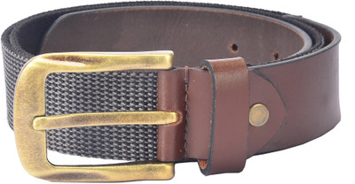 

Hidelink Men Formal Brown Genuine Leather Belt