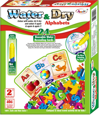 

DealBindaas Annie 2 In 1 Water And Dry Alphabets