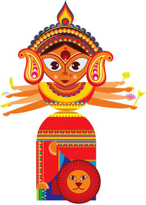 

Toiing CrafToi - 3D DIY Durga