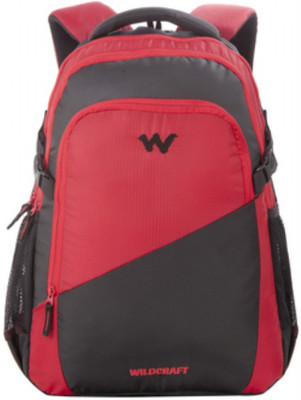 

Wildcraft Traverse 2.1 Red 21 L Laptop Backpack(Red, Grey)
