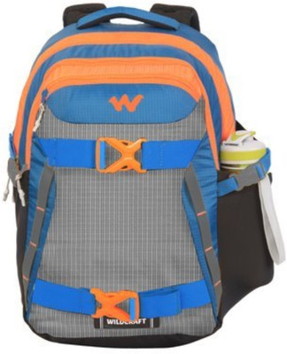 

Wildcraft Zephyr Blue Orange 21 L Backpack(Multicolor), Multi