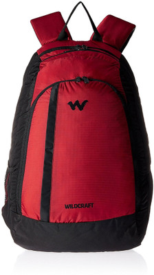

Wildcraft Roh Red 21 L Laptop Backpack(Red, Black)