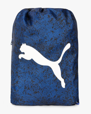 

Puma Splatter Paint Knapsack with Drawstring Fastening 8 L Backpack(Blue), Splattered blue