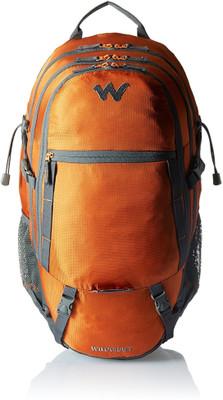 

Wildcraft Annapurna 30 Orange 21 L Backpack(Black, Orange)