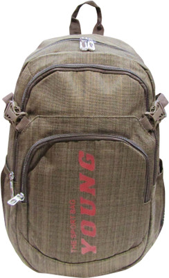 

Young Light Weight Backpack Backpack(Brown, 30 L)