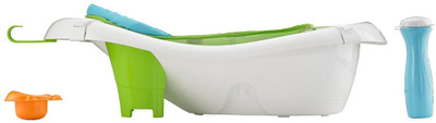 

RIANZ All New Imported 4 in 1 Newborn to Toddler Sling and Seat Bath Tub(White)