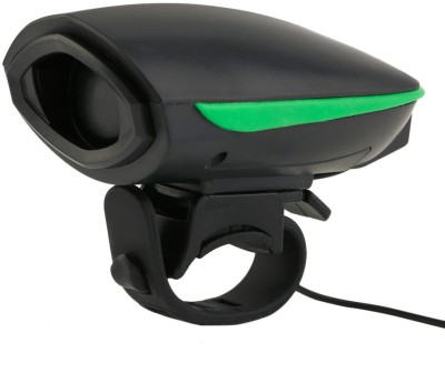 

FurMito Bicycle/Bike 140 db Waterproof 5 Mode Loud Sound Bell(Black, Green)