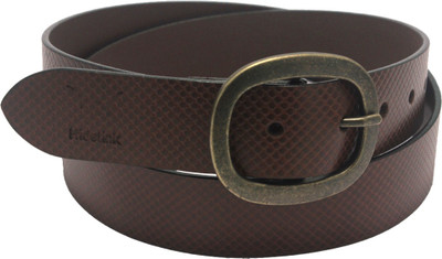 

Hidelink Men & Women Formal Brown Genuine Leather Belt