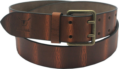 

Hidelink Men & Women Formal Brown Genuine Leather Belt
