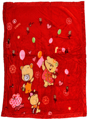 

Feathers Cartoon  Crib Baby Blanket(Polyester, Multicolor
