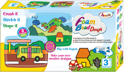 

DealBindaas Annie Foam Bead Dough Board Game