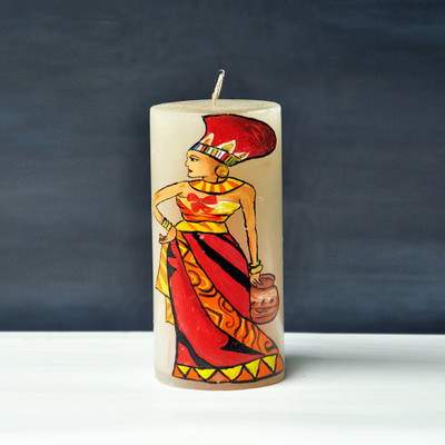 

KUINBE EGYPTIAN CANDLE Candle(Multicolor, Pack of 1)