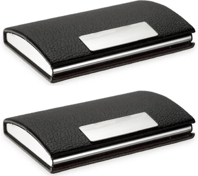 

Sadarbazaarsales.Com |Premium Quality| Handcrafted |Combo of 2| Black_Visiting Driving Licence,Business Name Card, Debit/Credit, Personal ID Holder Cum Mini Wallet 10 Card Holder(Set of 2, Multicolor)