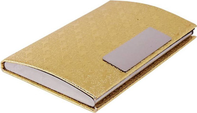 

Sadarbazaarsales.Com Premium Quality| Handcrafted |Golden_Visiting Business, Executive, Debit/Credit, Personal ID & Document Holder Cum Mini Wallet 10 Card Holder(Set of 1, Multicolor)