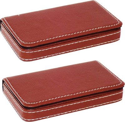 

Sadarbazaarsales.Com |Premium Quality| Handcrafted |Combo of 2| Brown_Soft Leather Driving Licence,Business Name Card, Debit/Credit, Personal ID Holder Cum Mini Wallet 15 Card Holder(Set of 2, Brown)