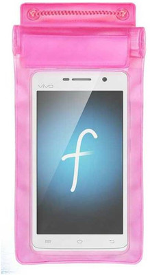 ACM Pouch for VIVO Y21(Pink, Waterproof, Silicon, Pack of: 1)