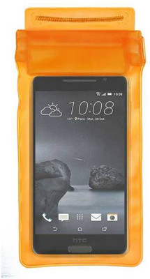 ACM Pouch for HTC One A9(Orange, Waterproof, Silicon, Pack of: 1)