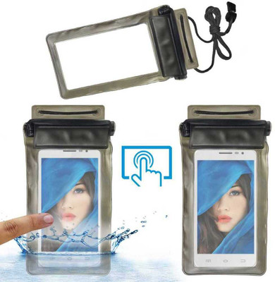 ACM Pouch for Intex Cloud Z5(Black, Waterproof, Silicon, Pack of: 1)