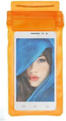 ACM Pouch for Intex Cloud Z5(Orange, Waterproof, Silicon, Pack of: 1)