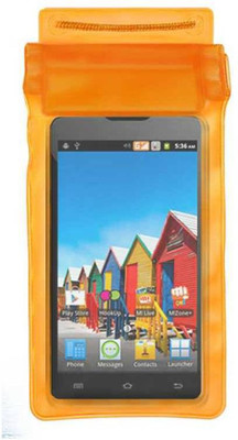 ACM Pouch for Micromax Canvas Viva A72(Orange, Waterproof, Silicon, Pack of: 1)
