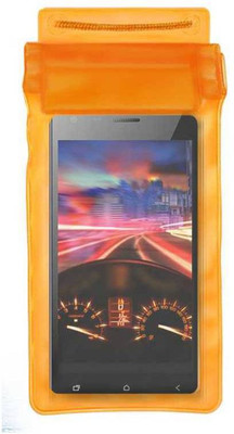 ACM Pouch for Micromax Canvas Xpress 4G Q413(Orange, Waterproof, Silicon, Pack of: 1)