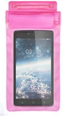 ACM Pouch for Videocon Krypton3 V50JG(Pink, Waterproof, Silicon, Pack of: 1)