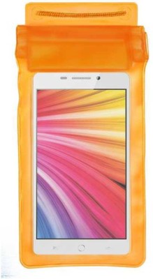 ACM Pouch for Intex Aqua Star 4G(Orange, Waterproof, Silicon, Pack of: 1)