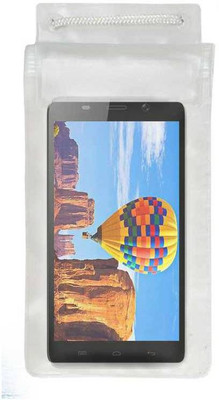 ACM Pouch for Micromax Canvas Play Q355(Transparent, Waterproof, Silicon)