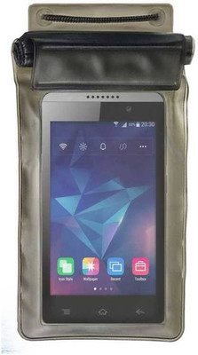 ACM Pouch for Reliance Jio LYF Flame 3(Black, Waterproof, Silicon)