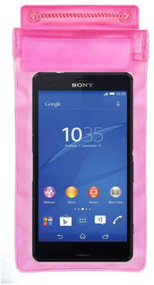 ACM Pouch for Sony Xperia Z3 Compact(Pink, Waterproof, Silicon, Pack of: 1)