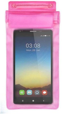 ACM Pouch for Videocon Infinium Z52 Thunder(Pink, Waterproof, Silicon, Pack of: 1)