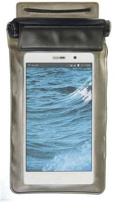 ACM Pouch for Reliance Jio LYF Water 6(Black, Waterproof, Silicon)