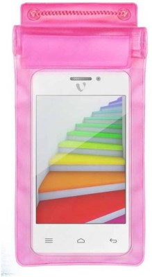 ACM Pouch for Videocon Zest 1(Pink, Waterproof, Silicon, Pack of: 1)