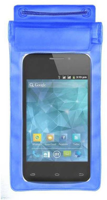 ACM Pouch for Spice Smart Flo Space Mi-354(Blue, Waterproof, Silicon)