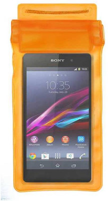 ACM Pouch for Sony Xperia Z1s(Orange, Waterproof, Silicon, Pack of: 1)