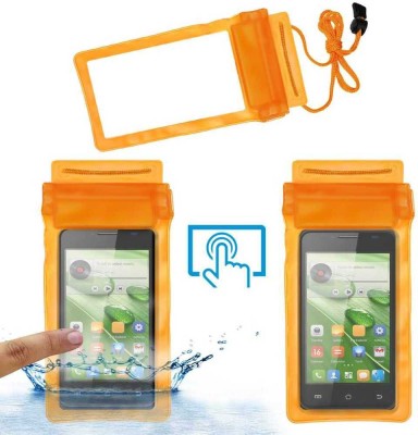 ACM Pouch for Swipe Konnect 4E(Orange, Waterproof, Silicon, Pack of: 1)